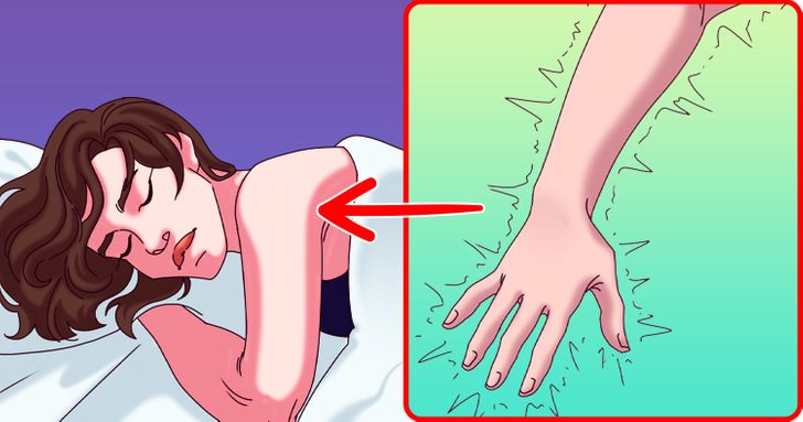 Îmi amorțesc mâinile când dorm - e normal?
